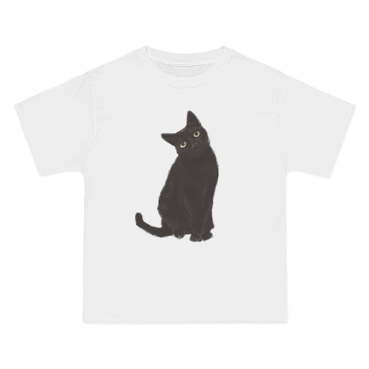 Black Cat Tee by Emma Hankins