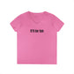 It'll Be Fun V-Neck Tee