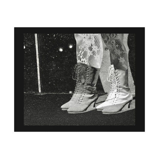 Lace Boots Poster
